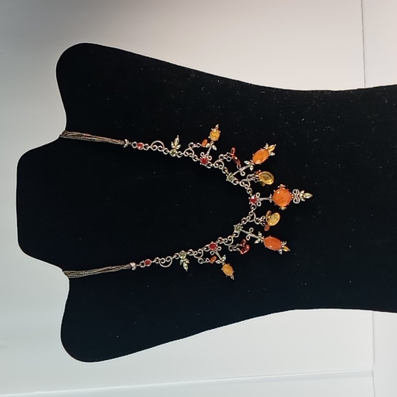 Jewelry - Vintage Multi Stone  Statement Necklace